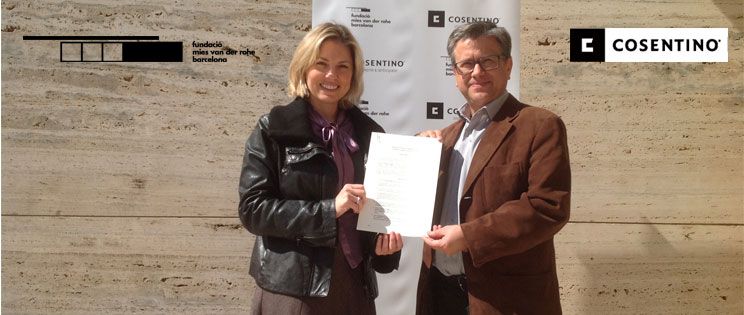 Grupo Cosentino colabora con la Fundación Mies van der Rohe