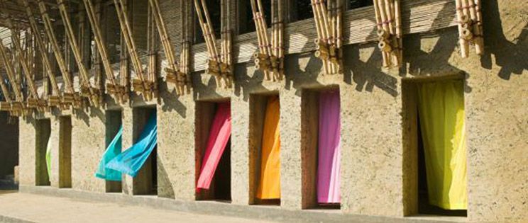 Arquitectura hecha a mano METI School, Bangladesh