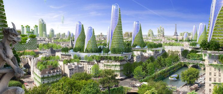 Arquitectura ecológica para París 2050