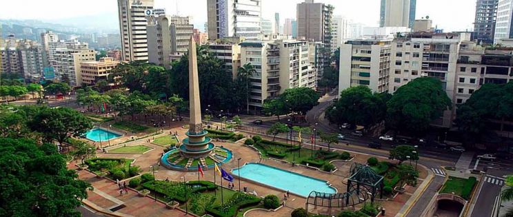 Plaza Altamira, lugar emblemático de Caracas 