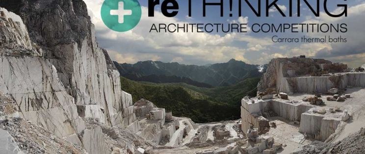 Ganadores del concurso reTH!NKING Carrara Thermal Baths