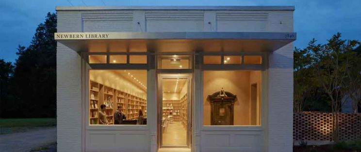 Biblioteca de Newbern, por Rural Studio Arquitectura