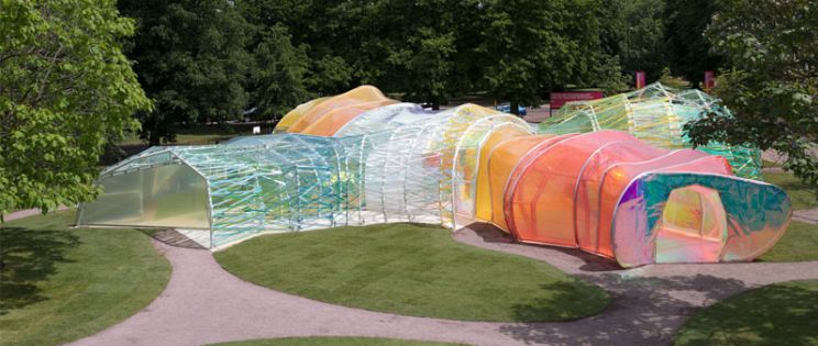 Completado en Londres por un equipo español el Serpentine Pavilion 2015
