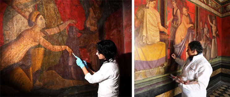 La Villa de los Misterios reabre sus puertas tras la restauración