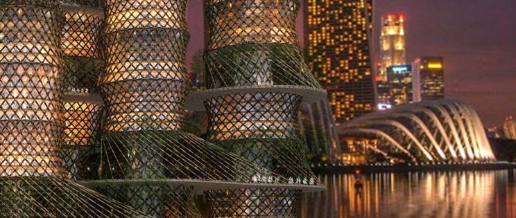Torre de Bambú, una ciudad sostenible en altura