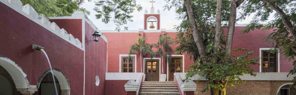 Hotel Chablé Resort   restauración de la  antigua Hacienda San Antonio Chablé
