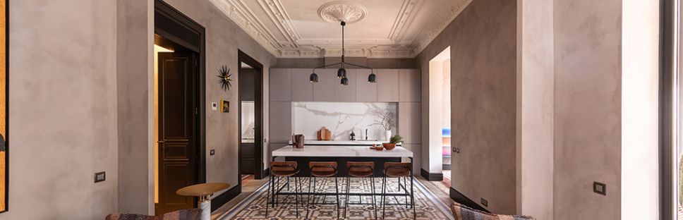 Reforma de vivienda modernista por YLAB™ Arquitectos Barcelona