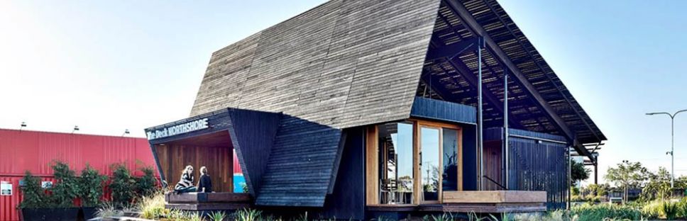 The Deck, un centro de información para Northshore, Queensland, de Anna O'Gorman Architecture.