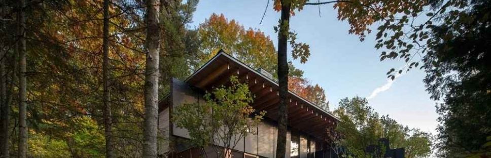 Refugio de lujo: The Bear Stand, del estudio de arquitectura Bohlin Cywinski Jackson