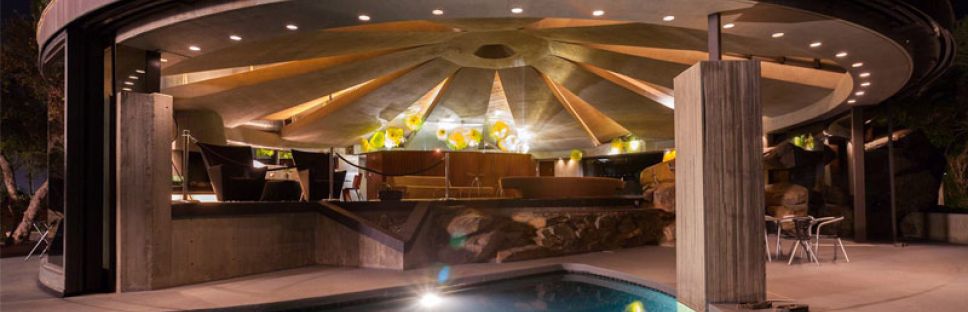 Elrod Residence, la casa Bond del arquitecto John Lautner
