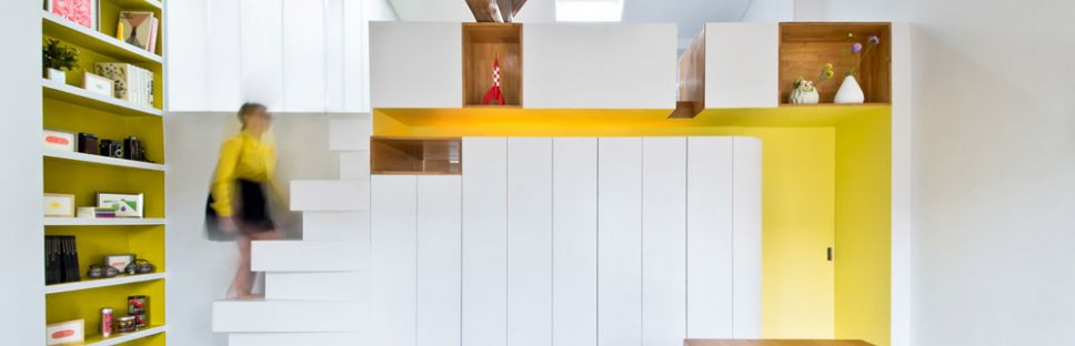 Maximizando espacios, apartamento Hike  de SABO Project