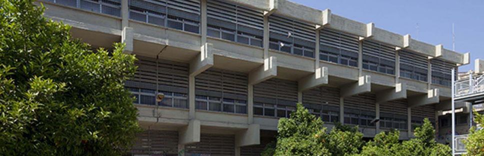 Instituto Sorolla en  Valencia. Obra de los Arquitectos Fisac y Aspiazu