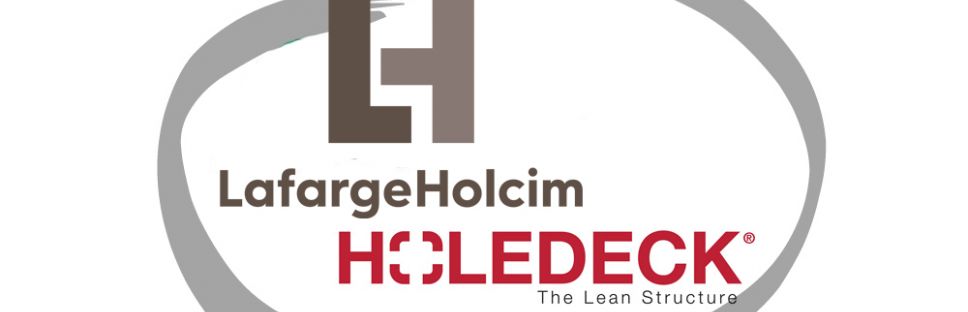 Alianza de empresas. LafargeHolcim y Holedeck 