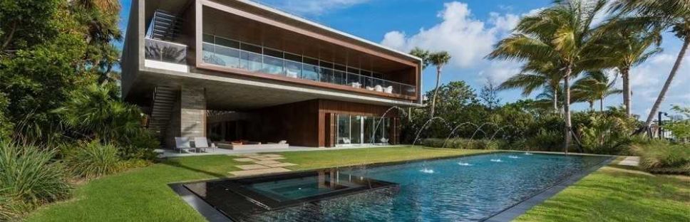 Vivir en el lujo. Casa en Miami Beach de Studio MK-27