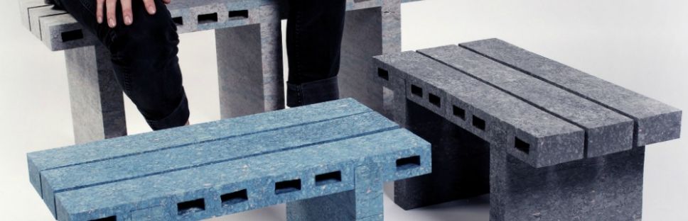 Ecología, diseño y reciclaje. Proyecto PaperBricks de WooJai Lee