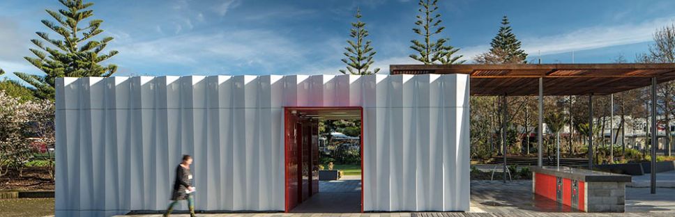 Arquitectura y jardín: el pabellón Riddiford, Hutt, Nueva Zelanda. Herriot Melhuish O'Neill Architects