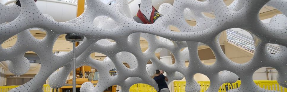 Arquitectura experimental. Under Magnitude de Marc Fornes + The Very Many  