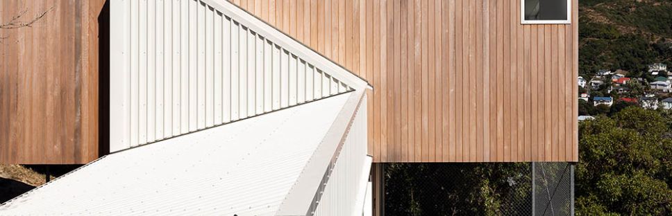 X-Marks, una singular vivienda en ladera de Spacecraft Architects.