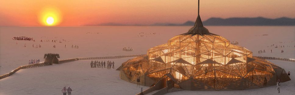 Temple of the Heart: Un Espacio de Sanación Comunal en el Burning Man 2023 Temple of the Heart: Un Espacio de Sanación Comunal en el Burning Man 2023