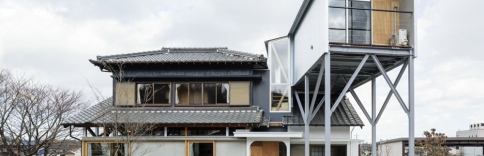 Arquitectura tradicional y eclecticismo de supervivencia. Casa en Nishisakabe de MYAO
