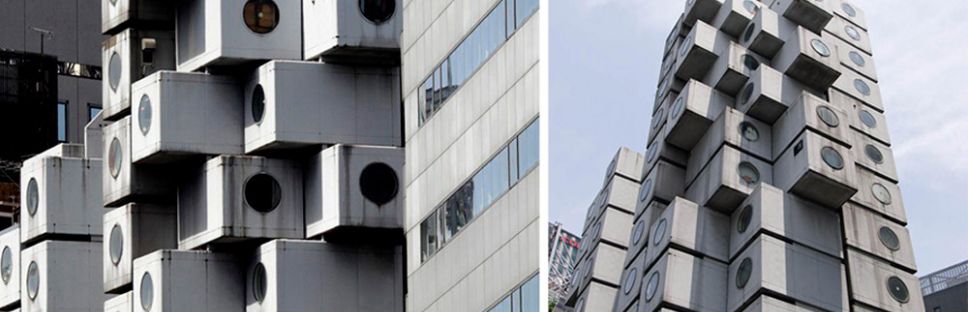 Nakagin Capsule Tower: un clásico de la arquitectura al borde de la demolición