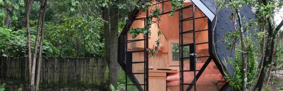 Fotografía de Sergio Gómez Geometría Lúdica: Poliedro Habitable