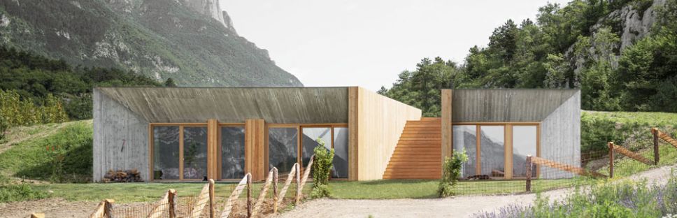 Studio Raro reinterpreta la arquitectura rural alpina