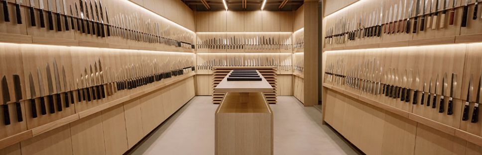 Arte, función y tradición. Tojiro Knife Gallery de L/O Design