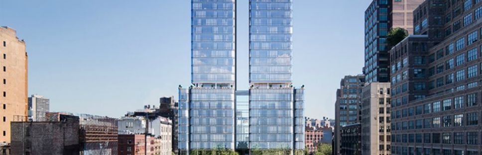 565 Broome Soho Tower. Estudio de arquitectura Renzo Piano