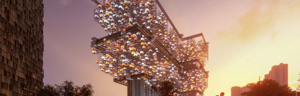 Arquitectura parasitaria. Proyecto Flux Haus contra las Cage Homes de Hong Kong