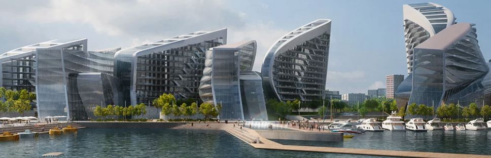 Zaha Hadid Architects. Proyecto Novorossiysk, arquitectura en la costa rusa