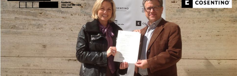 Grupo Cosentino colabora con la Fundación Mies van der Rohe