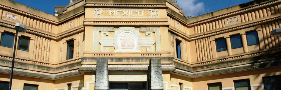 Pabellón de México en  Sevilla 1929, de estilo neoindigenista