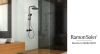 Columnas de ducha negro mate  Blautherm de Ramon Soler: diseño y calidad
